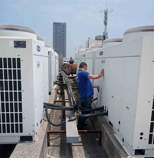 新绛中央空调制热和不制冷系统维修方法